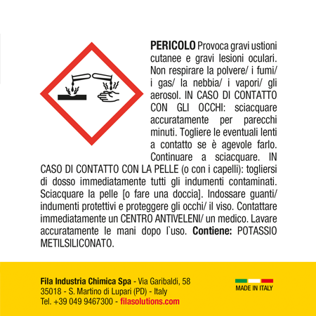 Fila Concrete Hydro LT 5 IDROREPELLENTE CONSOLIDANTE PER CEMENTO - Foto2 Fila Concrete Hydro LT 5 IDROREPELLENTE CONSOLIDANTE PER CEMENTO - Foto2